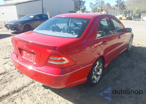 2007 Mercedes-Benz C 230 Sport from USA, damaged, VIN WDBRF52H37F924542